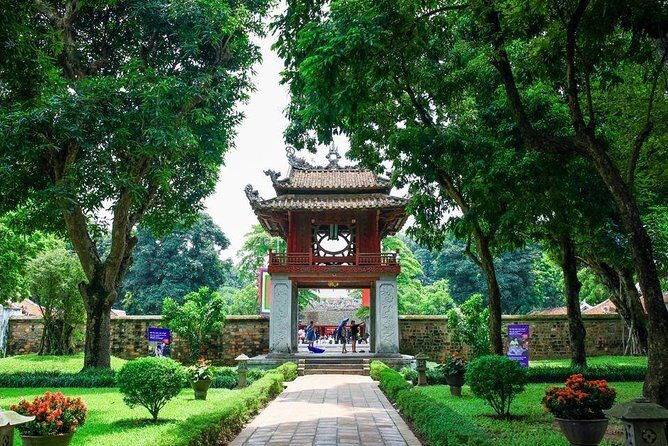 Private Tour: Hanoi City Full-Day Tour with Train Street Visit - Entering Hanoi’s highlights with a private driver and a tight plan