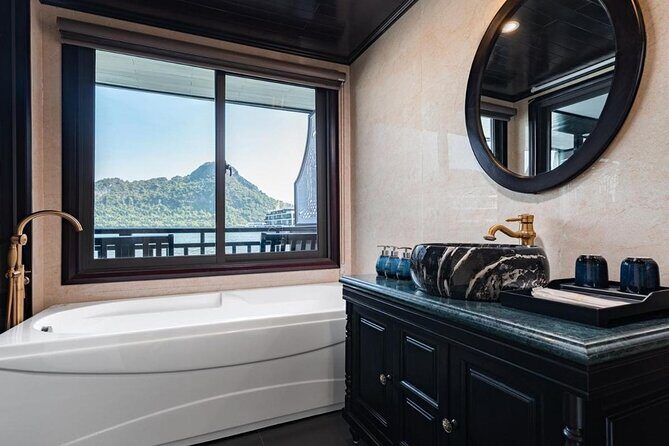RITA Cruise 5* Lan Hạ-Cat Ba 3 days 2 nights with 2 ways transfer - Day 1 on the water: a calm boarding day with real meal value