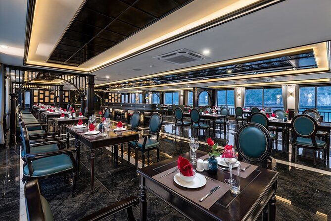 RITA CRUISE - LUXURY 5 STAR CRUISE in HALONG BAY from HANOI - How the Day 2 cruising time is structured