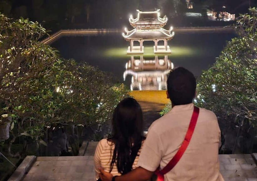 Sacred Nights at Bai Dinh Pagoda: A Spiritual Escape - Tea Party, Lantern Drop, and Herbal Foot Soak After Worship