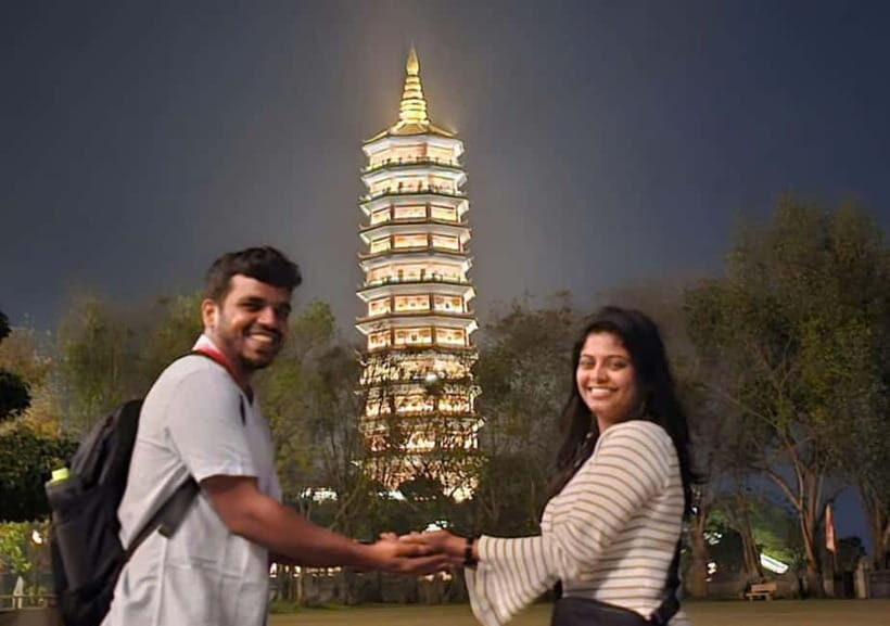 Sacred Nights at Bai Dinh Pagoda: A Spiritual Escape - Meet-Up, Electric Car Transfers, and the Pace of a 2-Hour Tour