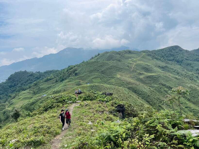 Sapa: 1-Day Trek to Mountain, Local Villages & Rice Terraces - Hau Chu Ngai and Ban Pho routes: bamboo trails and terraced views from above