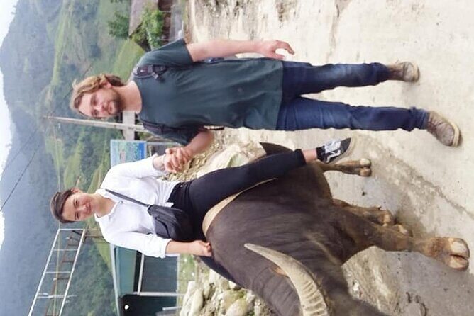Sapa private: One day of funny Buffalo Ride & Trekking Tour - The buffalo ride part: fun, funny, and a little adrenaline