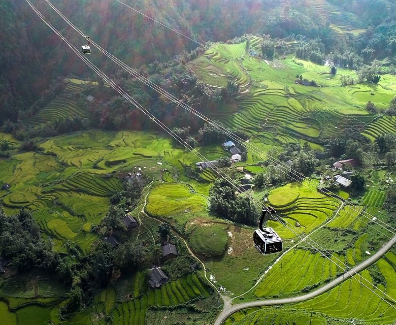 Sapa: Sunworld Fansipan Legend Ticket - Views: Hoang Lien Son range and Muong Hoa Valley