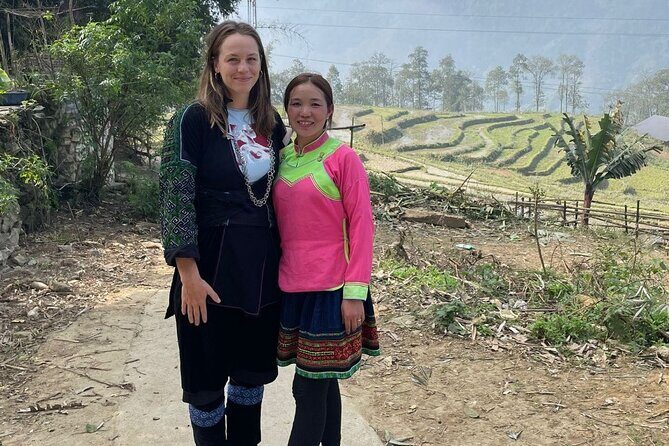 Sapa trekking 2 days small group - Day 1 from Sapa to Ta Van: villages, bridges, lunch by the river, and homestay night