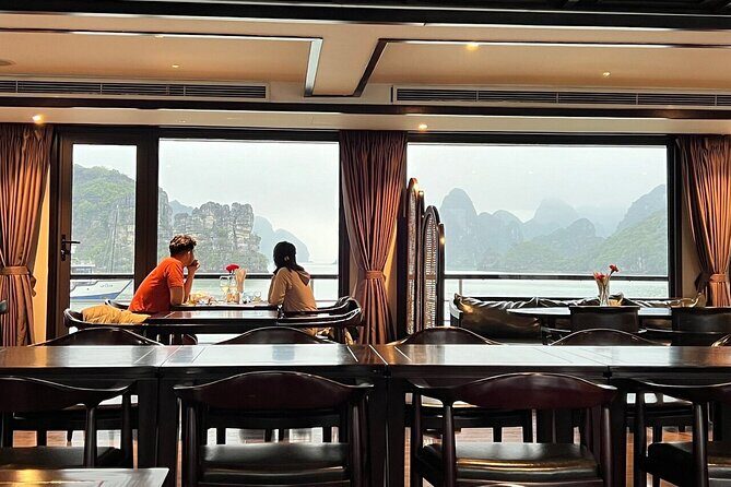 Scarlet Pearl Cruise - The Pearl of Halong Wonder (2days/1night) - Cabins and onboard perks: balcony time, jacuzzi, gym, and spa