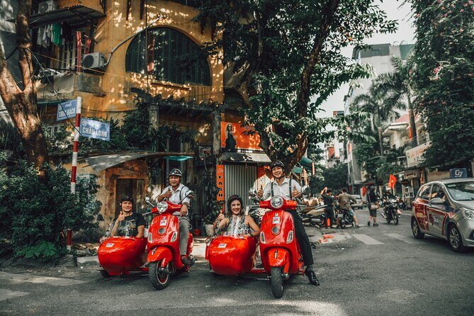 Small Group Vespa Sidecar Tour in Hanoi - Quan Su Pagoda, Hoa Lo Prison, and St. Joseph’s Cathedral