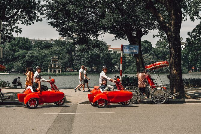 Small Group Vespa Sidecar Tour in Hanoi - Meeting up and riding style: what the first minutes are like
