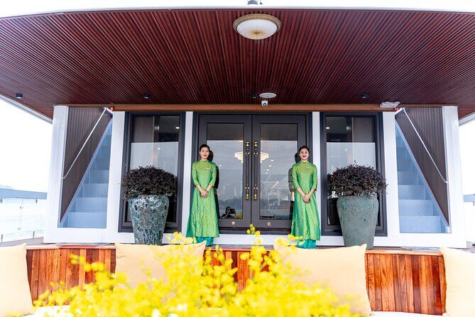 Symphony Cruise - Day Tour from Halong Harbor with PICKUP - Sung Sot Cave and Titov Island: your late-morning “wow” stop