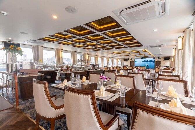 Symphony Cruise - Day Tour from Halong Harbor with PICKUP - Docking and the return to your hotel (if you picked pickup)