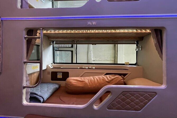Tam Coc , Ninh Binh To Hue VIP 20 Cabin Sleeping Bus - VIP 20 cabin comfort: what $40 really buys you