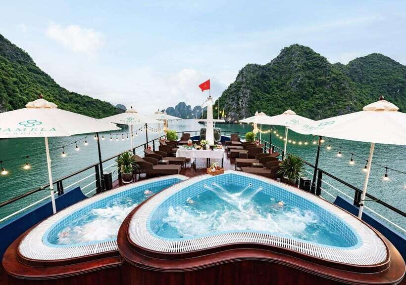 The BEST Ha Long Bay 5-Star Day Trip with Pamela Cruise - Key highlights at a glance