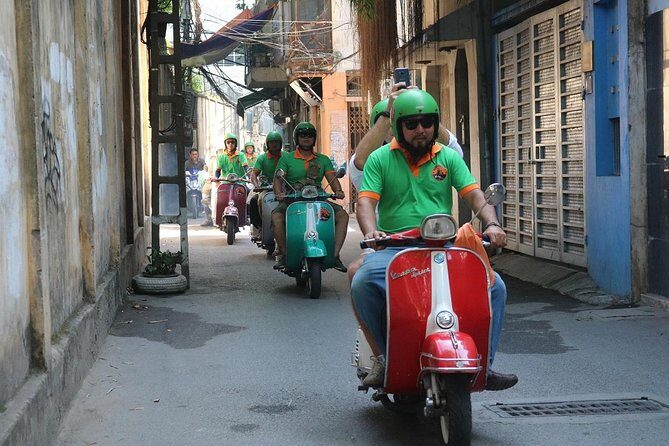 The insider's Hanoi 4.5 hours All highlight Places & Train Street - Why a vintage Vespa is the smart way to pace Hanoi