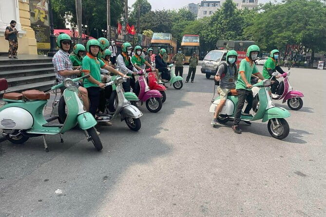 The Insider's Hanoi,Train Street, Countryside Highlight by Vespa - Old Quarter to French Quarter: street-level Hanoi in one sweep