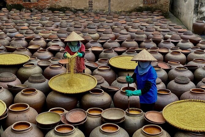 Three Traditional Villages Private Day Tour from Hanoi - Quảng Phú Cầu Incense Sticks: Red-Workshops and Easy Photo Time