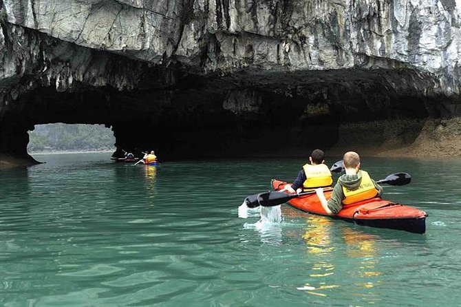 Top 1 Ha Long-Lan Ha Bay Luxury 5 Star Cruises & Balcony Cabin - Day 2: Tai Chi, Breakfast, and the Surprising Cave Stop
