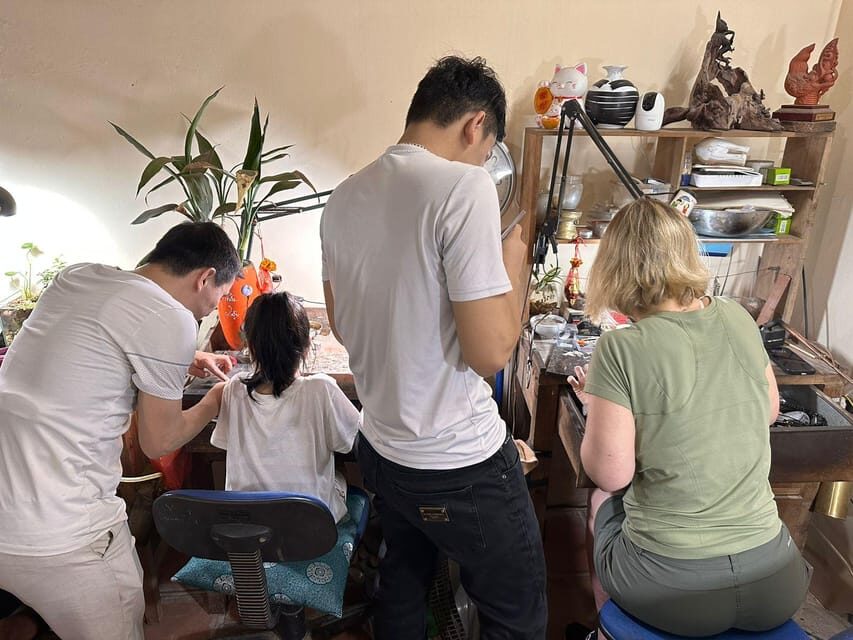 Traditional Silversmith Workshop in Hanoi - Small group comfort, English guidance, and how to get the most out of it