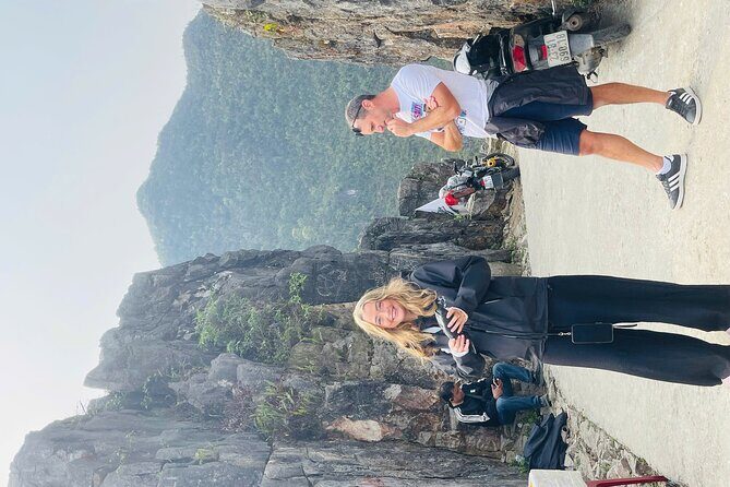 Trekking the White Cliff Ma Pi Leng Pass Adventure - The White Cliff section: where the trail earns its name