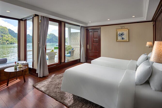 Verdure Lotus Classic Cruise in Halong Bay & Lan Ha Bay (2D1N) - Day 2 Sunrise Routine: Taichi on the Sundeck and the Quiet Between Karst Towers