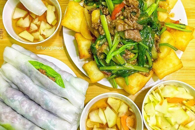 Vespa Food Tour Hanoi After Dark 3.5 hrs_TOP SERVICE, MAX VALUE - Stop 3: Riding deep into the Old Quarter’s 36 streets for real food stops