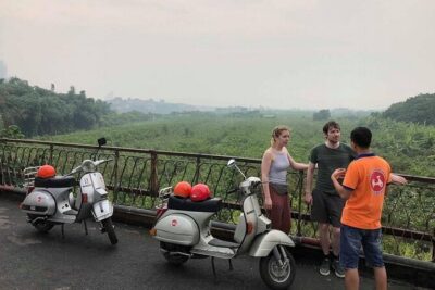 Vespa Tour HANOI BACK STREETS: FOOD+LOCAL LIFE+CULTURE & FUN - Flea market + Nguyen Cong Tru old apartments: the real Hanoi angle