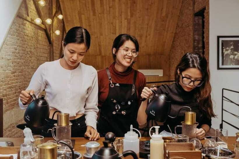 Vietnamese Coffee 101 Workshop - Tasting the Menu: Coconut, Brown Coffee, Egg Coffee, Pour-Over, and Cocktails