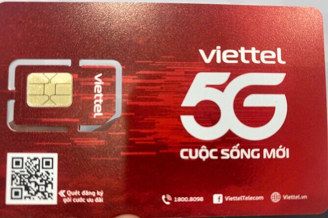 Viettel SIM for Vietnam – 30 Days, 5GB Per Day | eSIM & Physical - Data-Only SIM: Great for Apps, Not Always for SMS/Calls
